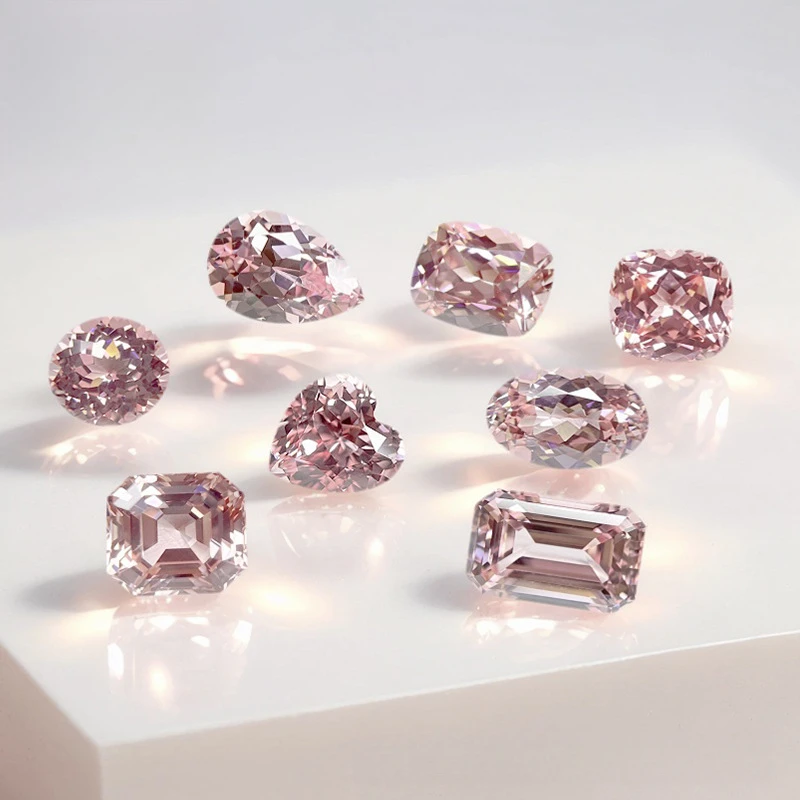 lab-grown-pink-morganite-sapphire-loose-gemstones-round-oval-pear-heart-cushion-shape-wholesale-supply