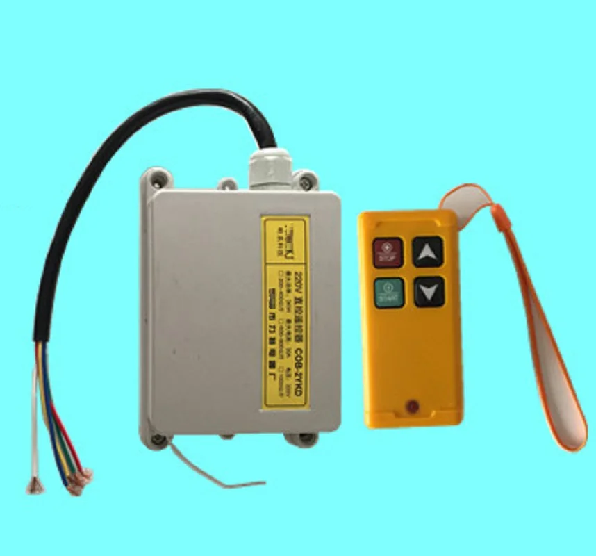 AC220V-240V 1-phase جهاز تحكم صناعي لاسلكي لسلسلة PA200-PA1000 رافعة كهربائية مصغرة رافعة صغيرة المنزلية ونش