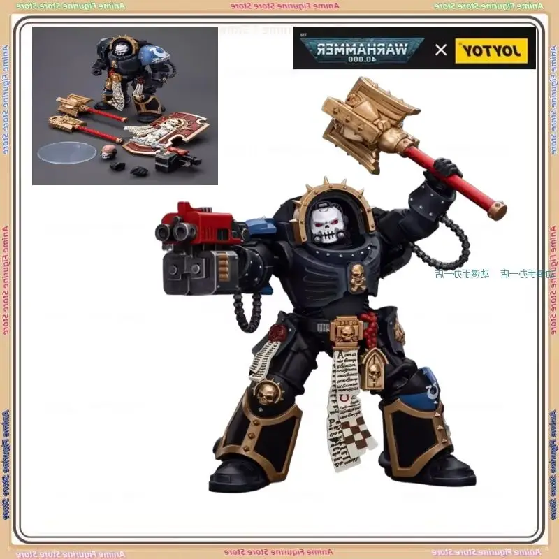 

JOYTOY Dark Sources Warhammer 40K Xtreme Warrior Terminator Armour Priest 1:18 Movable Soldier figure moulded play figure