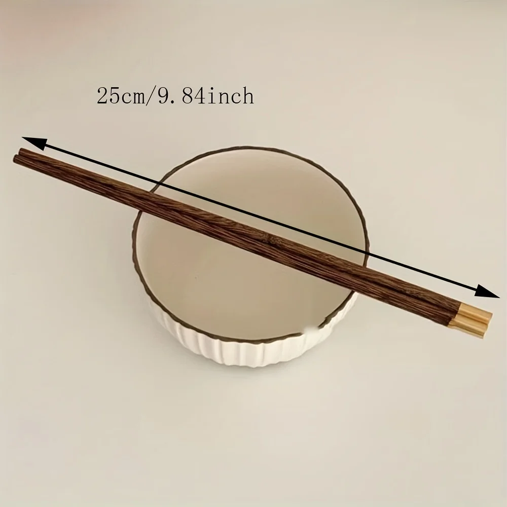 Red Sandalwood Chopsticks, Reusable Natural Wooden Chopsticks, Antibacterial Anti-mildew High Temperature Solid Wood Chopsticks