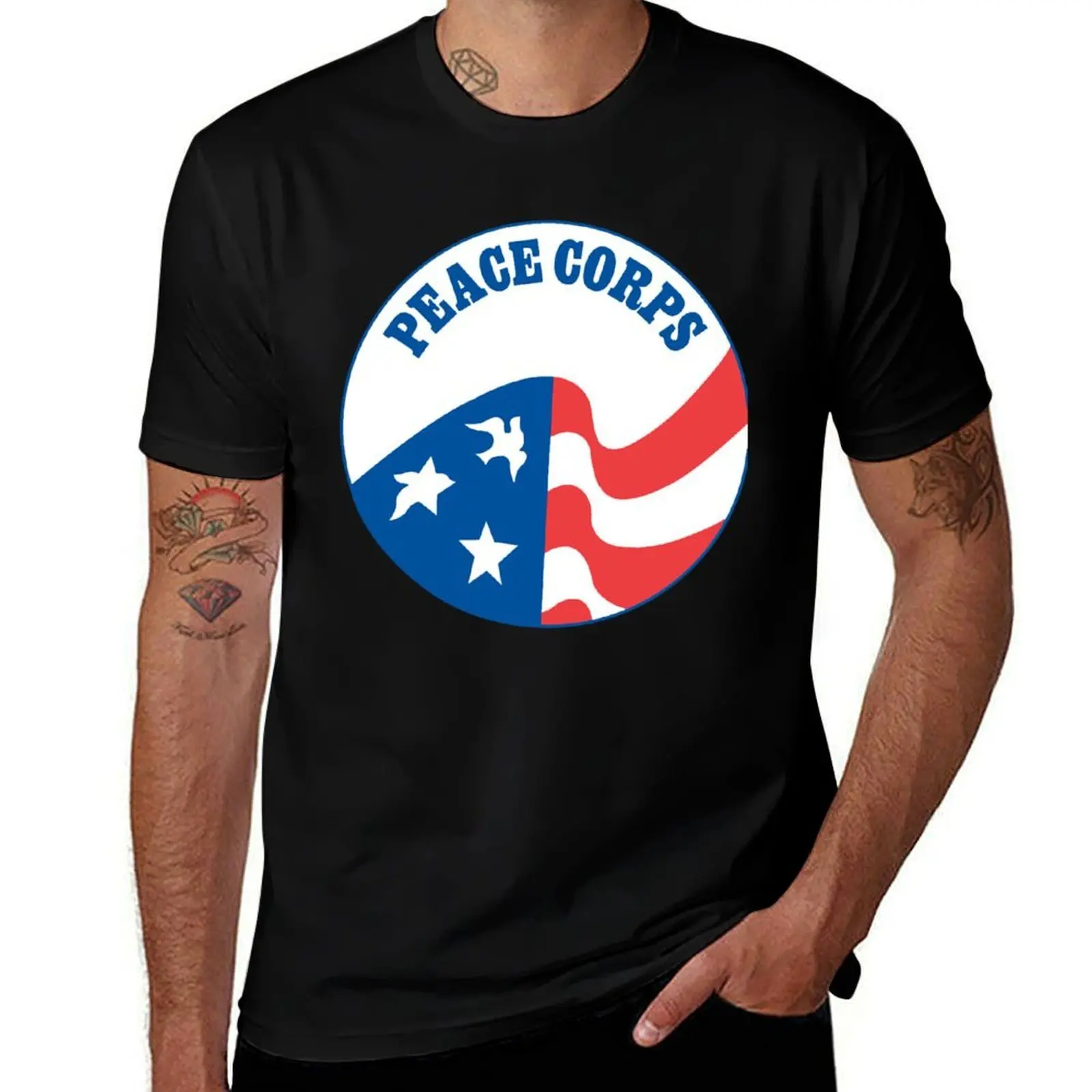 Peace Corps T-Shirt Casual Everyday Wear T-Shirt