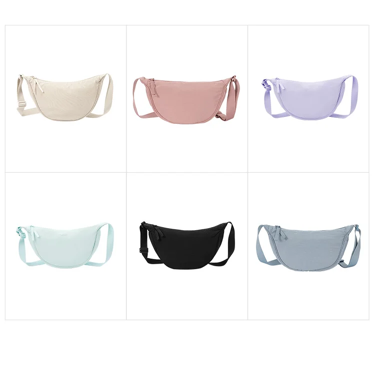 Semir Umhängetasche für Damen, 2025, neue Brusttasche, Macaron-Farbe, Knödeltasche, minimalistische Hüfttasche, Schultertasche – Detail 24