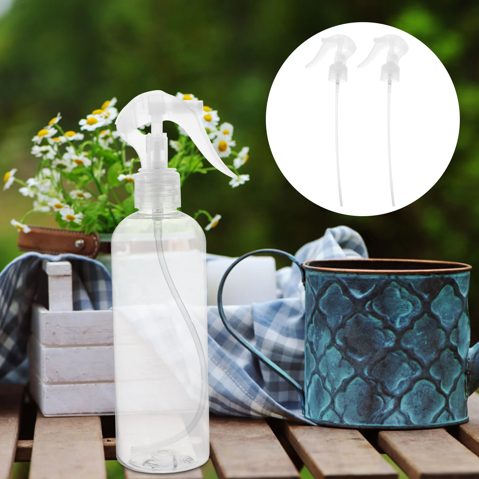 

10Pcs Small Mouse Spray Heads Premium Material Fine Mist Sprayer for Plants House Cleaning Reusable Replacement Pump