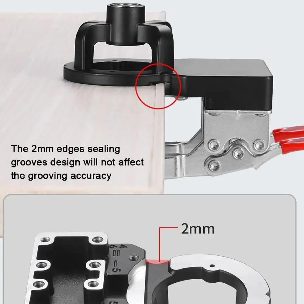 Aluminum Alloy 35mm Hinges Boring Jig Locator Template Dual Fixture Woodworking Hole Drilling Guide Hole Punching Drill Guide