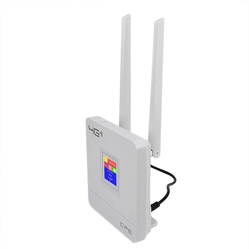 CPE903 LTE Home 3G 4G 2 External Antennas Wifi Modem CPE Wireless Router With RJ45 Port And SIM Card Slot US Plug