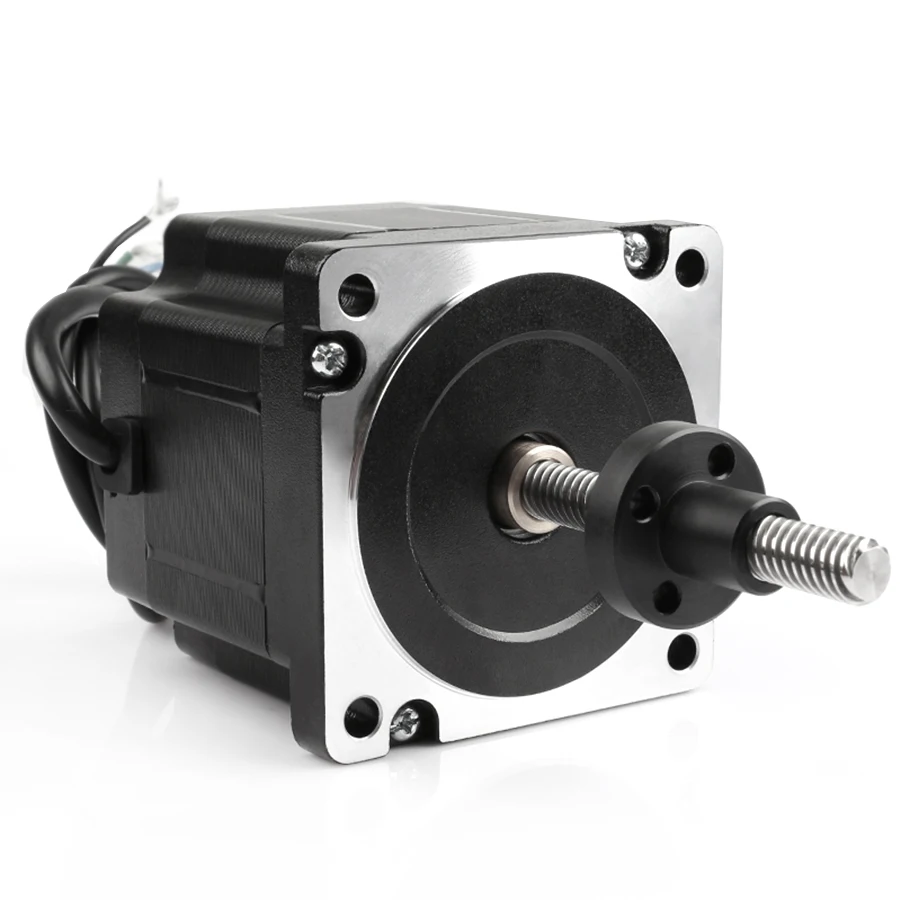 Siheng 86mm 12V Ball Screw Stepper Motor , Dc Motor With High Quality