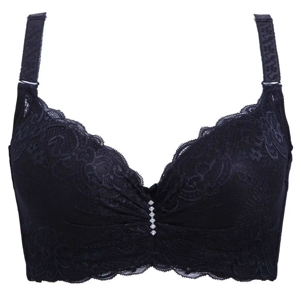 

Women Female Sexy Bralette Lace Underwear Push Up Bras 80 85 90 95 100 Intimates Lace Bra Lingerie Big Size