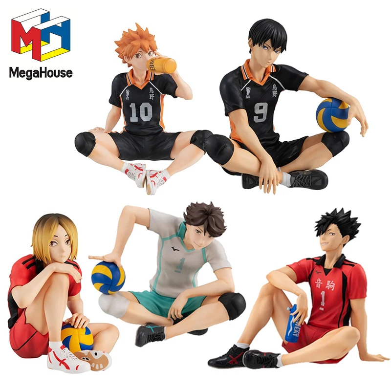 

MegaHouse Genuine GEM Haikyuu!! Kenma Kozume Tetsurou Kuroo Shoyo Hinata Tobio Kageyama Anime Action Figures Toys For Kids Gift