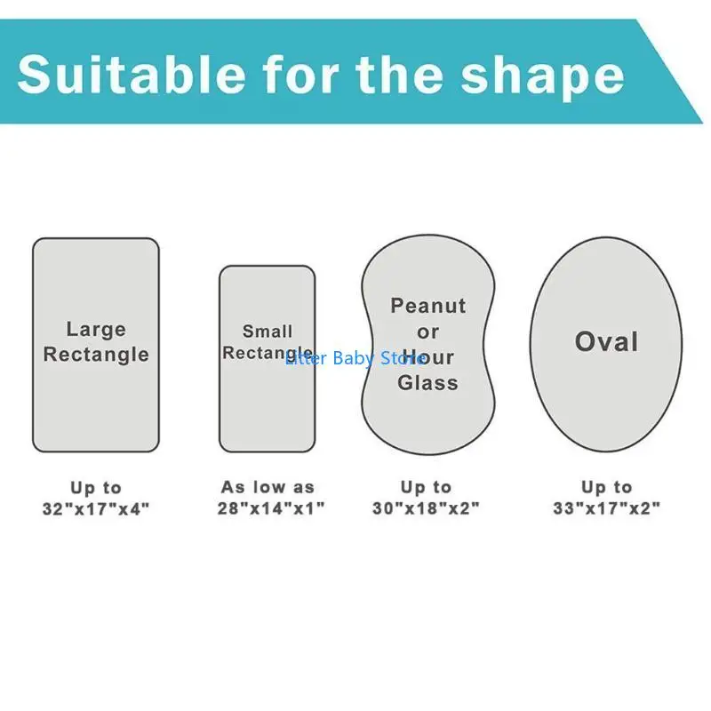 N80C تغيير الحفاضات غطاء طاولة تغيير الطباعة القابل للتمدد للأطفال من القطن #5