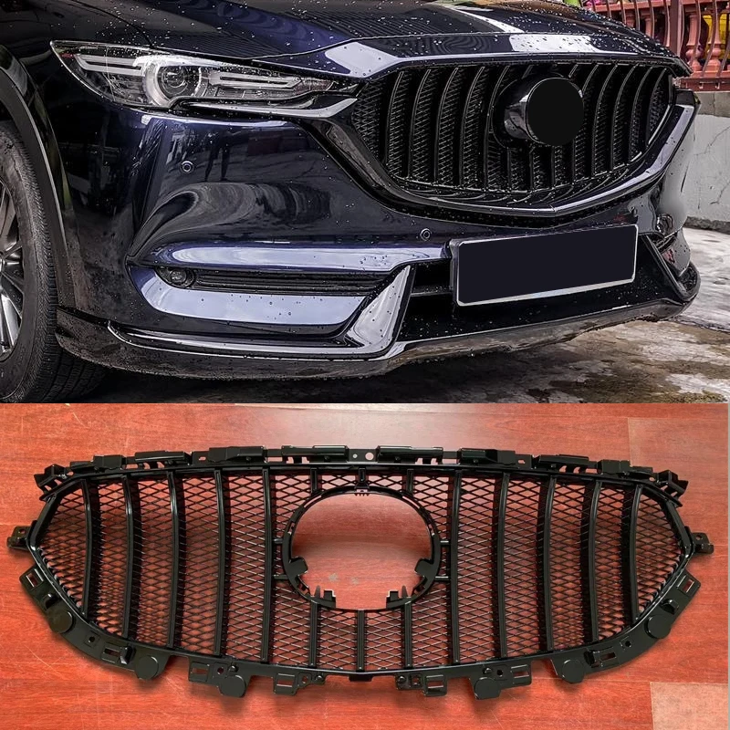 

Radiator Grille Front Racing Grille Mesh Car Cover Grille For Mazda CX-5 CX5 CX8 CX-8 2017 2018 2019 2020 Exterior Accessories