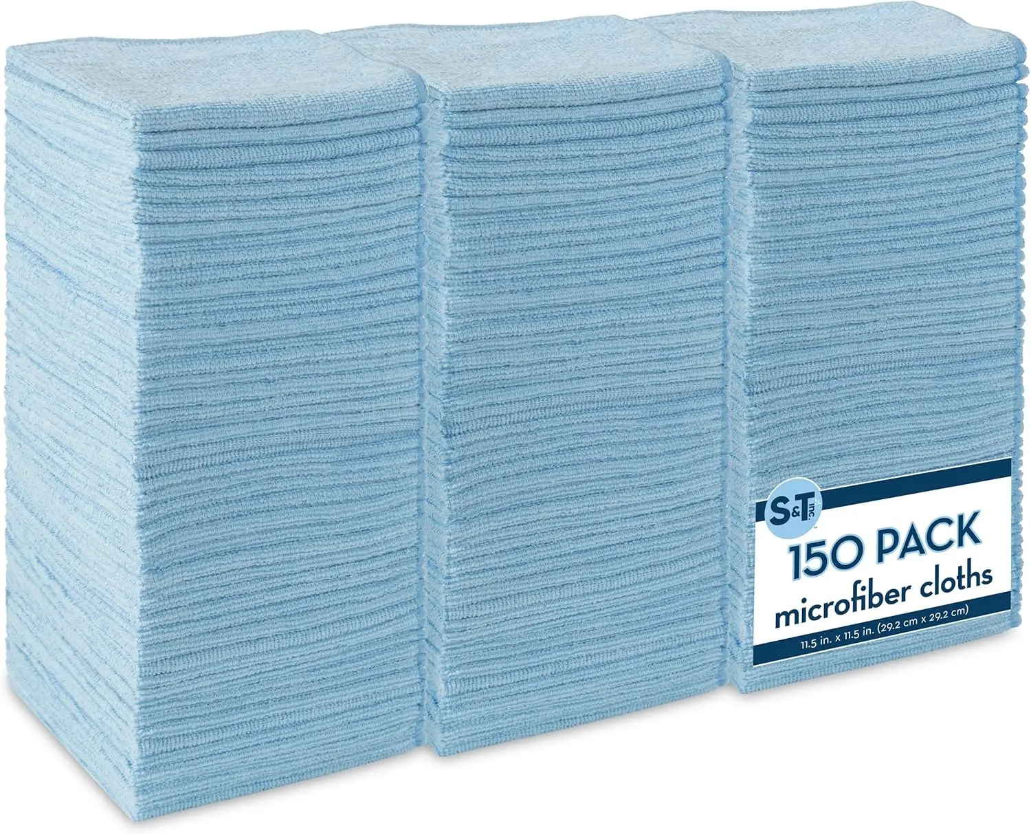 

150 Pack Microfiber Cleaning Cloth, Bulk Towels for Home, Reusable Microfiber Towels for Cars