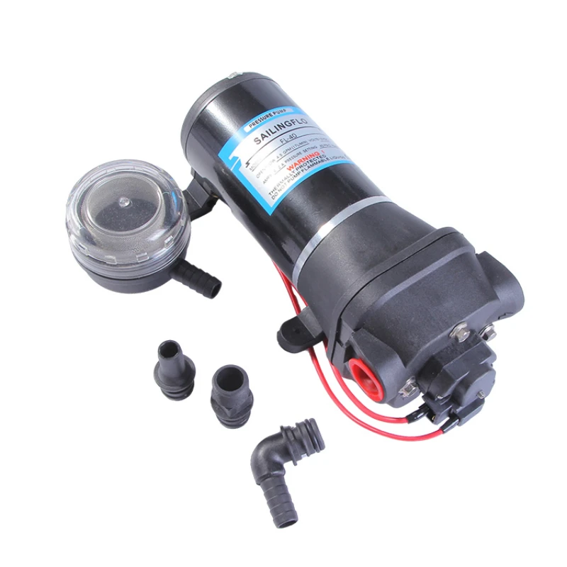 3.3GPM 35psi Self-priming Electric Automatic 220V Ac High Capacity Pressure Suction Marine Boat Sea Water  Ce