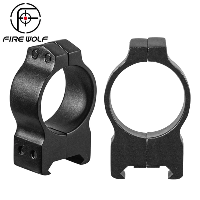 2Pcs /Set Steel Scope 30mm  Rings Quick Release Medium Profile For 20mm Rail Hunting Scopes Ring Mount