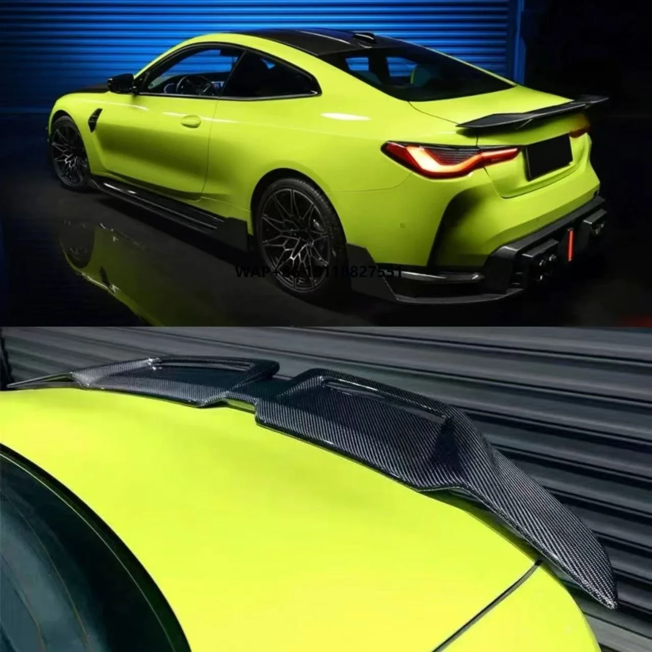 

Carbon Fiber Rear Spoiler Tail Wing Body Kit Car Auto Parts Accessories for M4 G82 G22