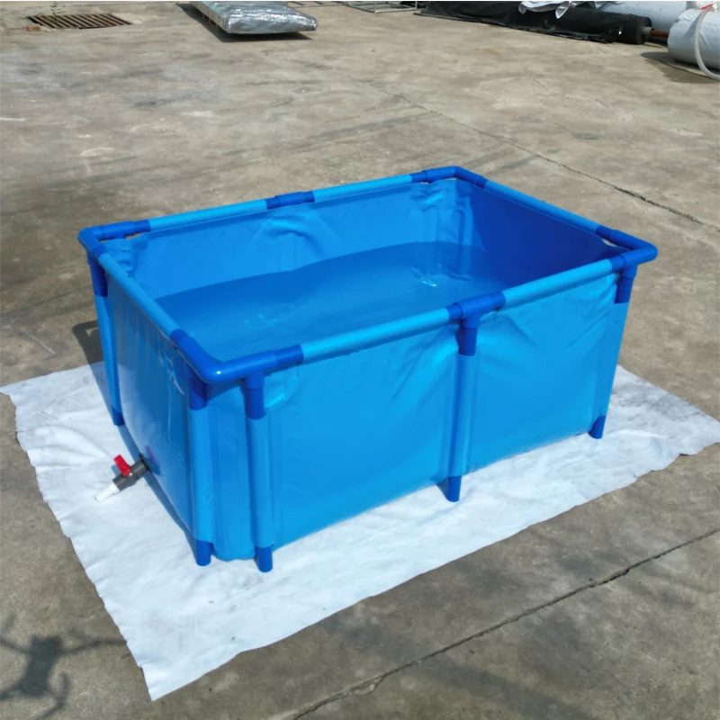 500L external mining strong PVC rainwater collector foldable rainwater bucket water tank