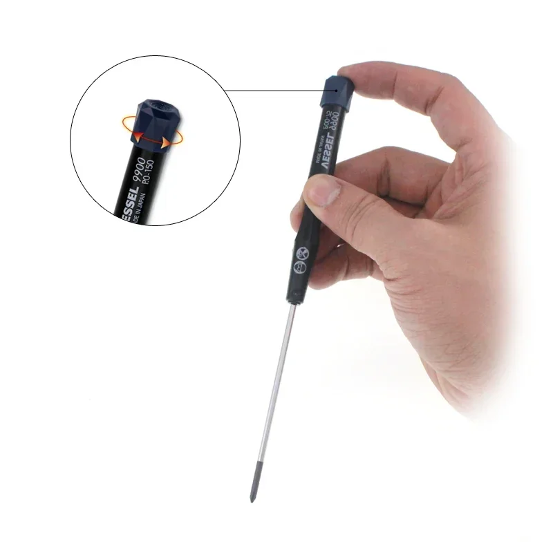 VESSEL 9900 Series Phillips Japanese Miniature Screwdriver for Repairing Laptop Camera Lenses Ultra-precise Small Screwdriver