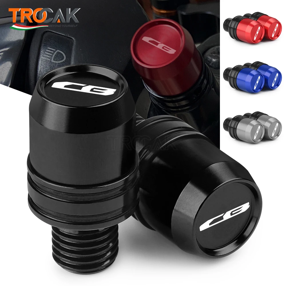 

For Honda CB650R CB 650R CB 650 R 2019-2023 Mototcycle Accessories M10*1.25 CNC Aluminum Mirror Hole Plugs Screws Bolts