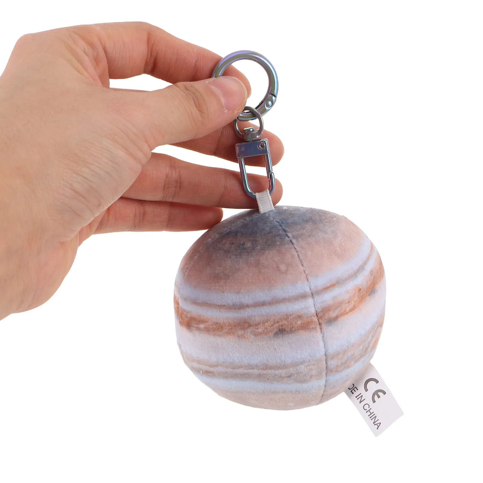 

Solar System Planet Stuffed Keychain Creative Globe Charm for Backpack Car Keys Birthday Party Supplies Classroom Prize Space
