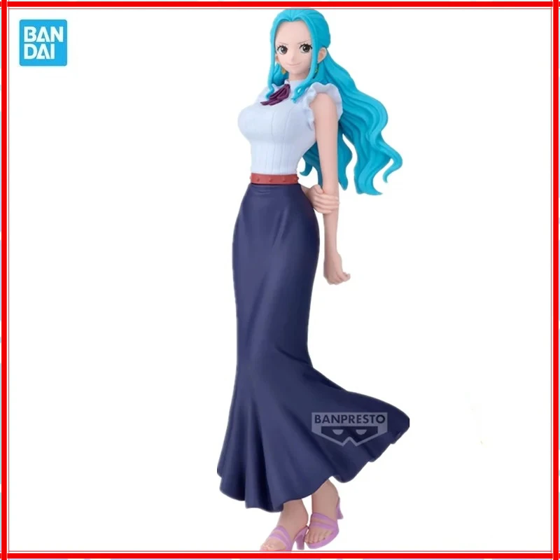

Bandai Original BANPRESTO ONE PIECE DXF THE GRANDLINE SERIES EXTRA NEFELTARI VIVI PVC Anime Action Figure Model Toy Gifts