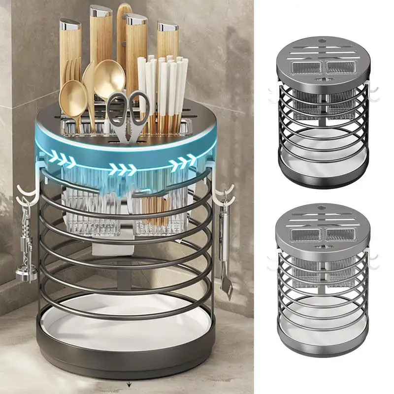 

Rotating Spice Storage Rack Multifunctional Seasoning Organizer Shelf Oilproof Non slip Tray Holder Box Kitchen Supplies