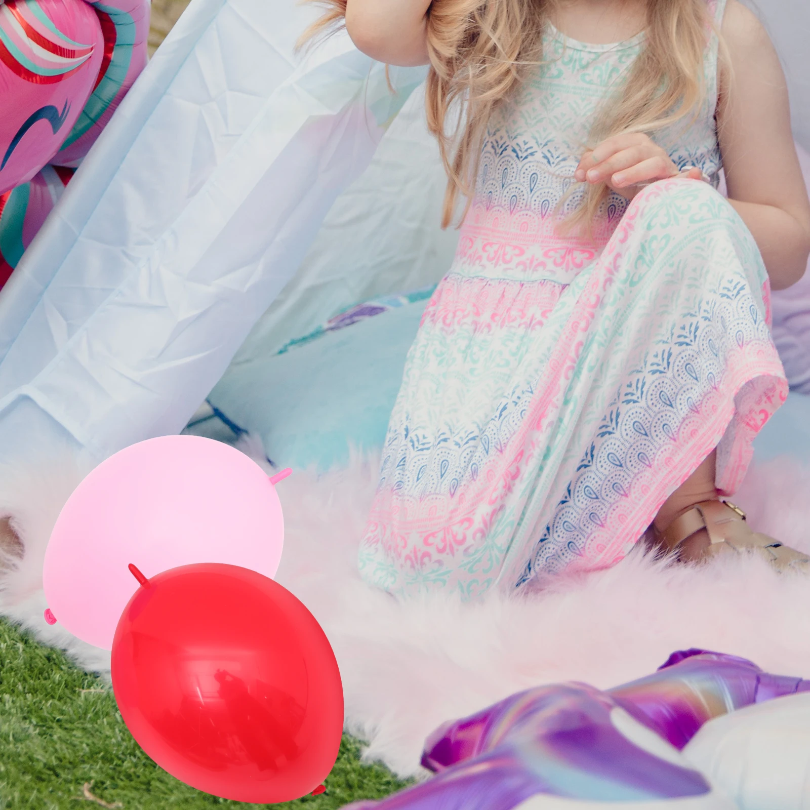

100pcs Tail Balloons Wedding Balloon Kit Latex Party Birthday Festival Decor Photo Props Balloon Arch Diy Bulk Party Supplies