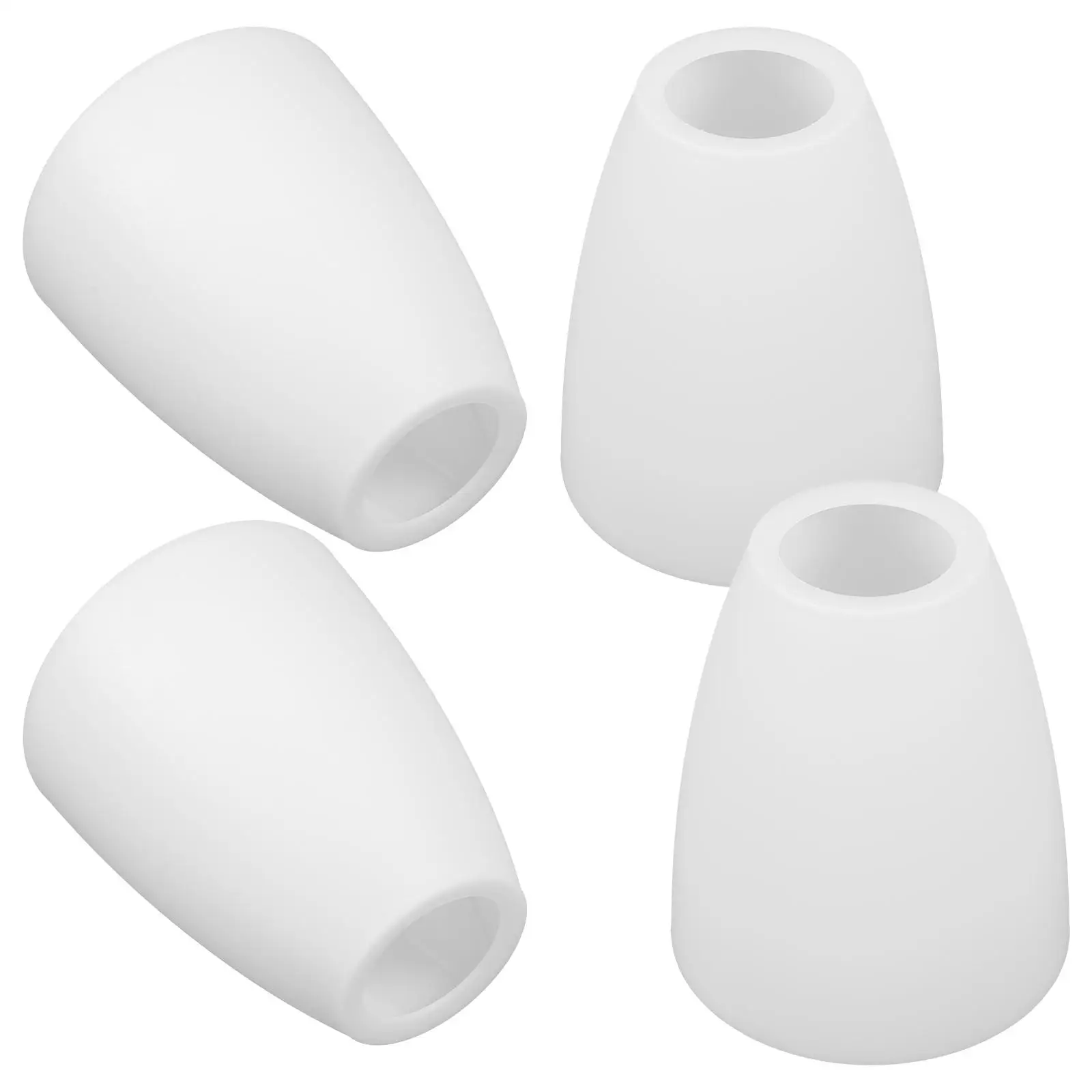 

4PCS Lamp Shade Cover Plastic Table Lampshade White Small 32mm DIY Home Bedroom Living Room Creative Simple Style