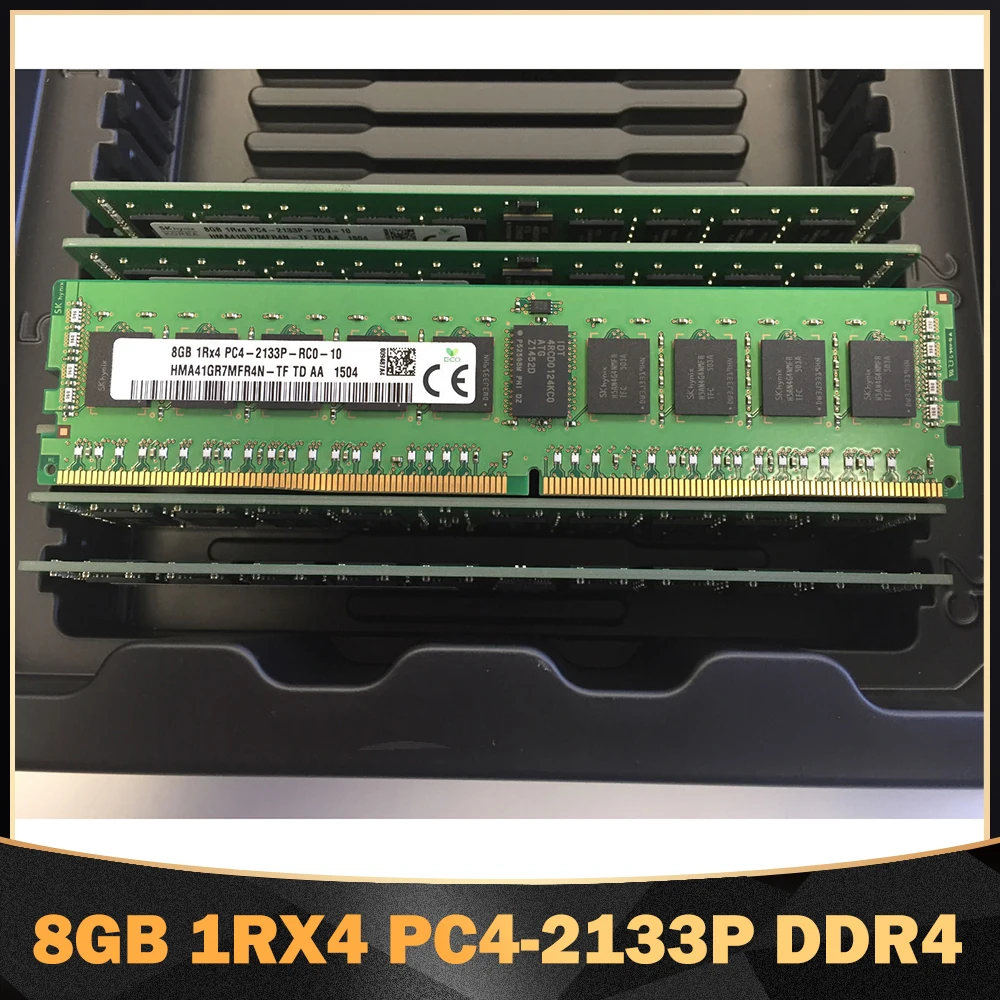 

1PCS RAM 8G 8GB 1RX4 PC4-2133P DDR4 2133 ECC REG For SK Hynix Server Memory High Quality