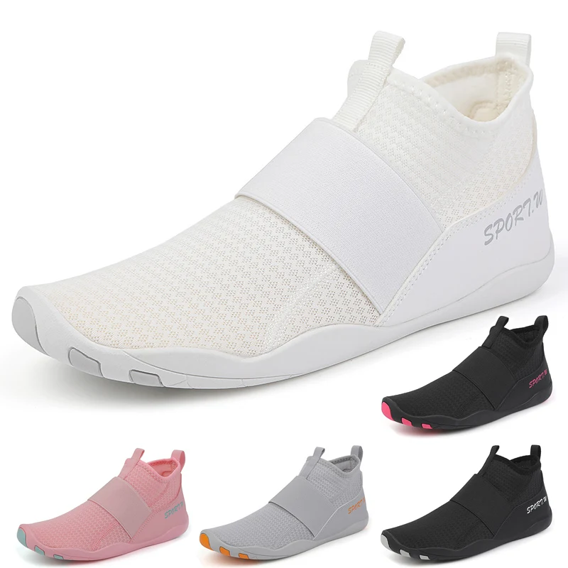 Men Aqua Shoes Women Diving Socks Barefoot Swimming Water Shoes Upstream Beach Wading Sports Sneakers For Fitness Yoga Surfing