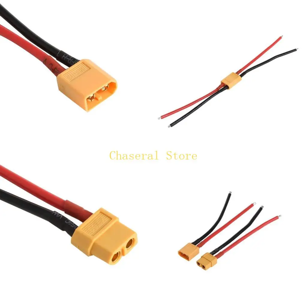 

E7CE Realistic Remote Car Male Plug to XT60 Female Adapter Model Play Vehicle Parts