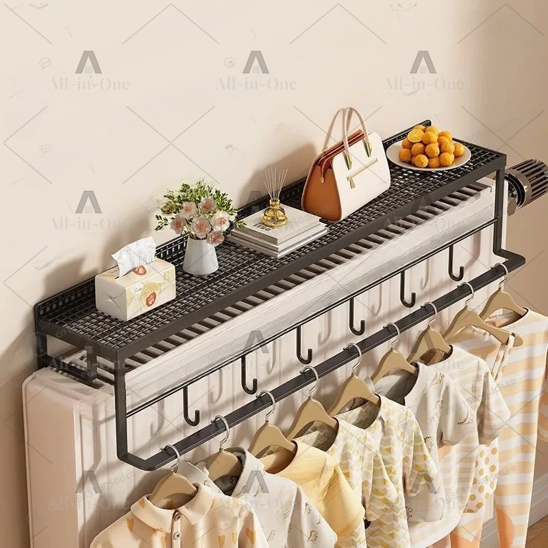 Winter Drying Solution - Hanging Clothes Rack for Radiator Pipes, Fast Dry Laundry Helper for Cold Weather