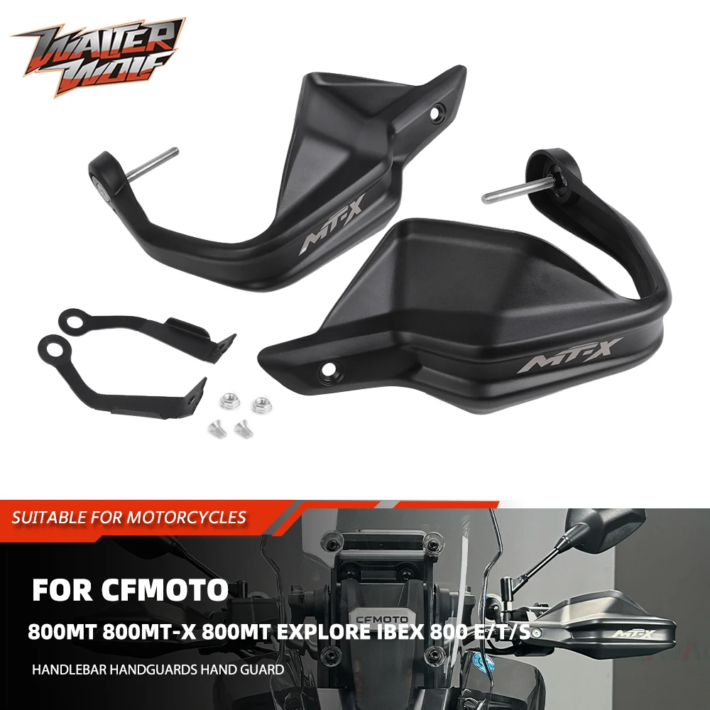 

2025 Motorcycle Handlebar Handguards Hand Guard For CFMOTO 800MT 800MT-X 800MT Explore IBEX 800 E/T/S Handlebar Shield Protector