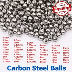 10-1000pcs Dia 1-20mm Carbon Steel Balls Solid Bearing Steel Ball 1.5/2/2.381/2.5/3/3.5/4/4.763/5/5.9/6/7/8/10/11/12/13/14~19mm