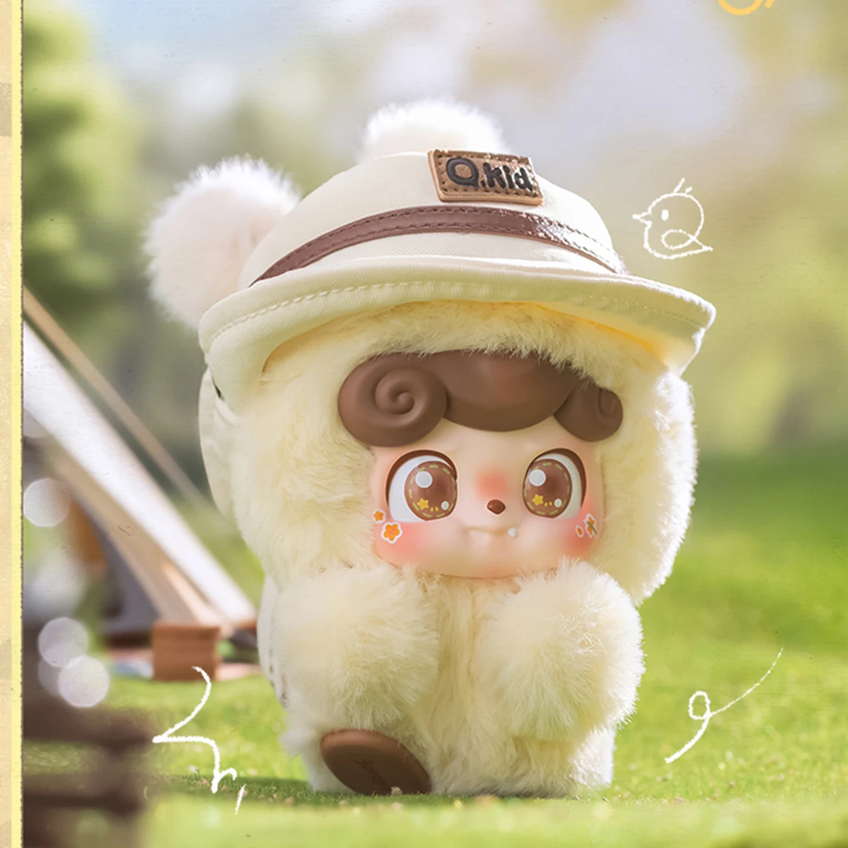 HIPLAY JOTOYS Q.Kid Ensemble de séries d'activités de plein air Figurine de boîte aveugle