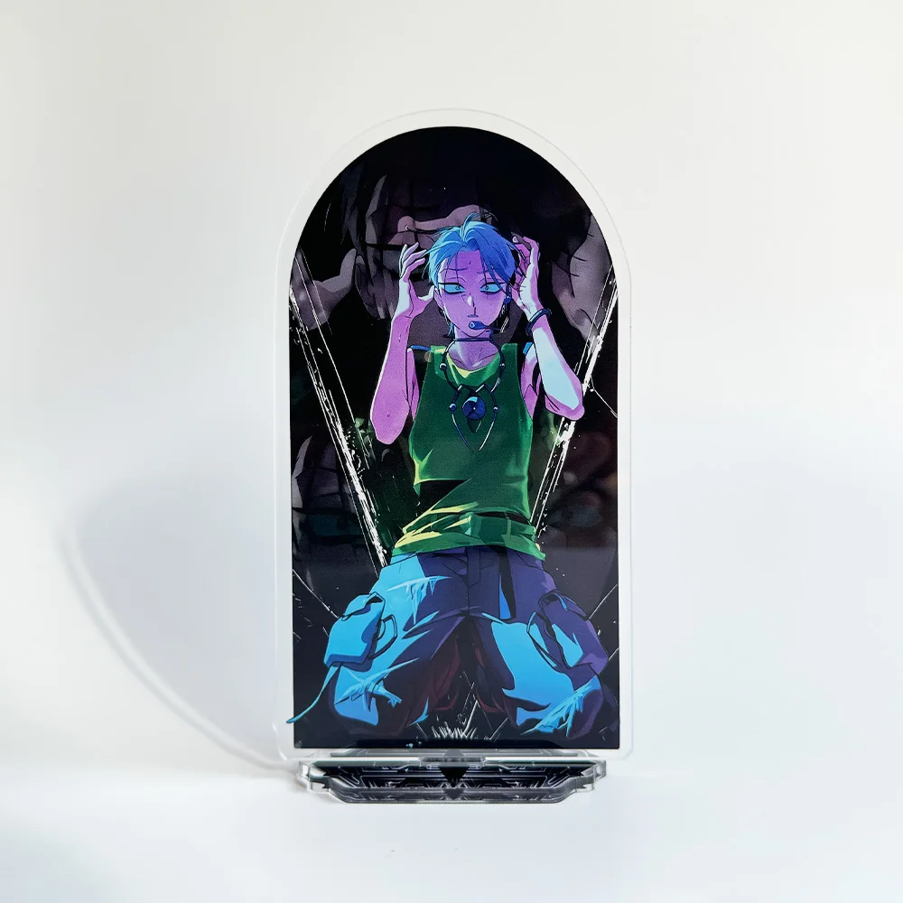 Alien Stage Mizi Sua Till Hyuna Ivan Luka 15CM Cute Anime Acrylic Stand Keychain Character Model Desk Decor Peripheral Gifts