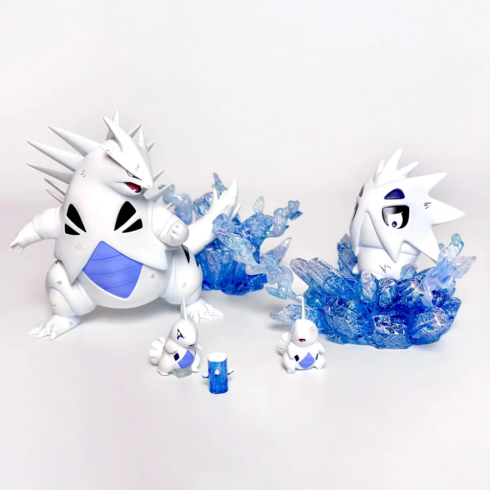 

1/20 Scale Model Pokemon Anime Figures 246 Larvitar 247 Pupitar 248 Tyranitar Figure Tyranitar Evolution Group Collect Toy Gift