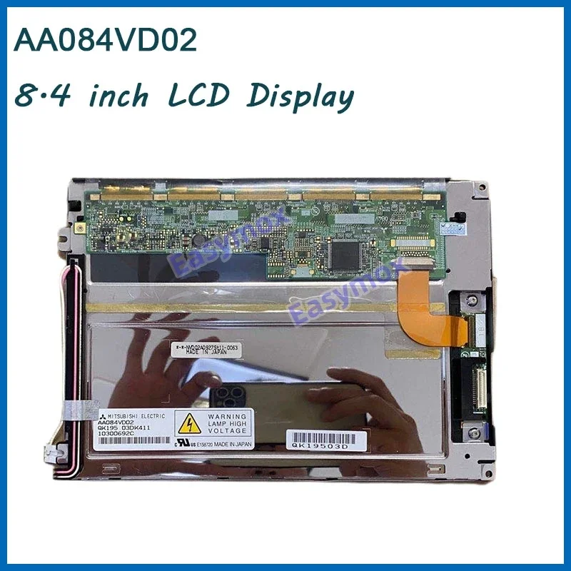  AA084VD02 8.4inch  TFT LCD Panel Display For Honda Vezel Civic Fit Car Navigation Screen GPS Repairment