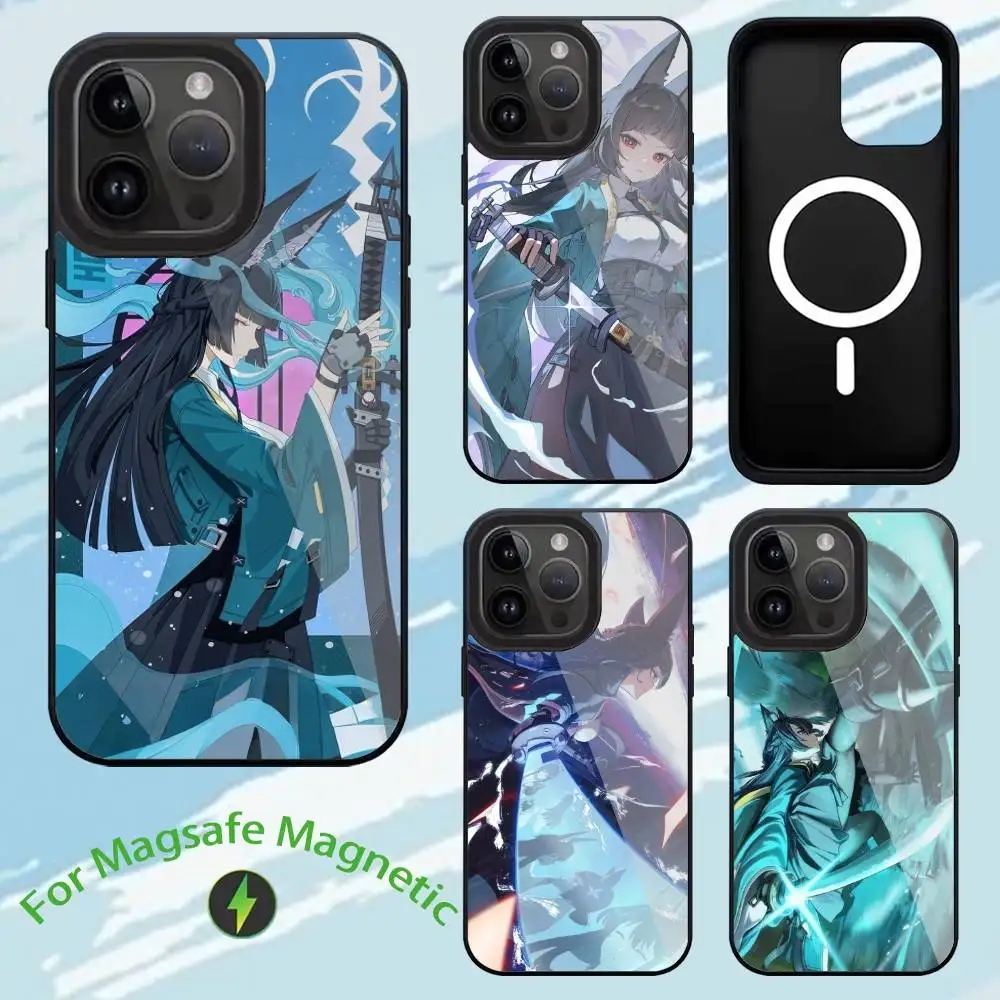 

Z-Zone Zero m-Miyabi Hoshimi Phone Case For iPhone17,16,15,14,13,12,11,Plus,Pro,Max For Magsafe Wireless Charging cover