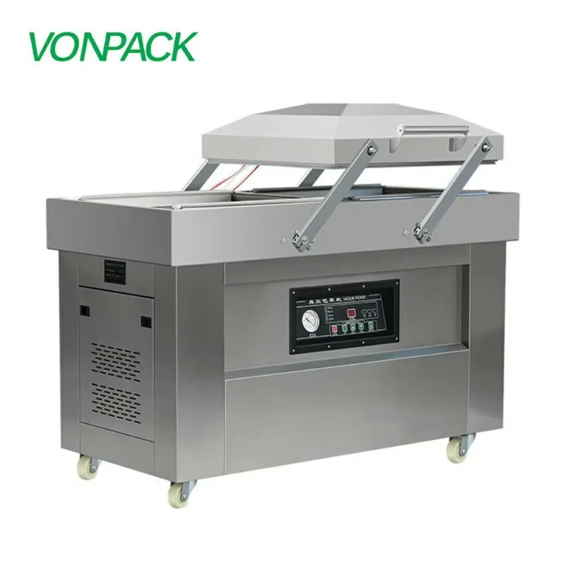 DZ-600T Vacuum Sealer/Double Chamber Vacuum Sealing Machine/Vegetable Vaccum Packing Machine Manufacturer