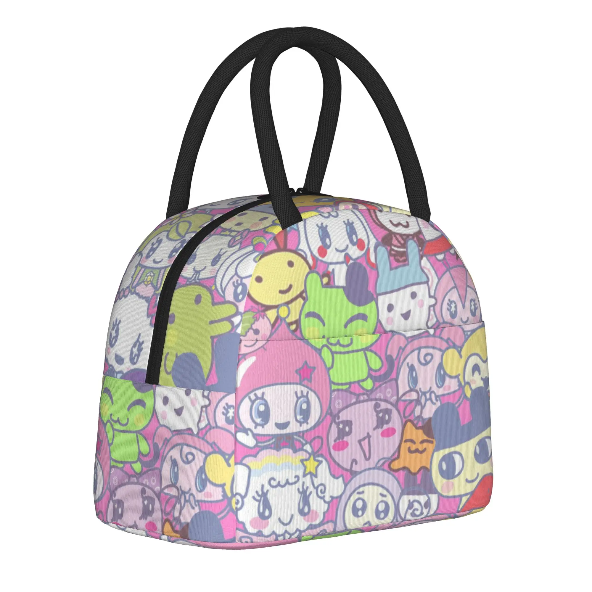 

Tamagotchis Insulated Lunch Bags Portable Electronic Pets Lunch Container Thermal Bag Tote Lunch Box Work Travel Men Women