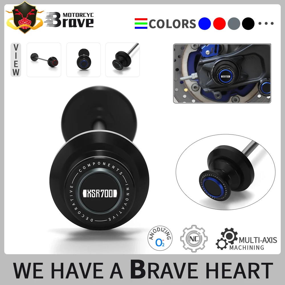 

For Yamaha XSR700 xsr 700 2016- Motorcycle Fairing Frame Crash Slider Swingarm Spool Stand