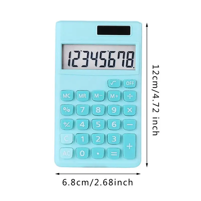 Калькулятор на солнечной батарее, 8 цифр