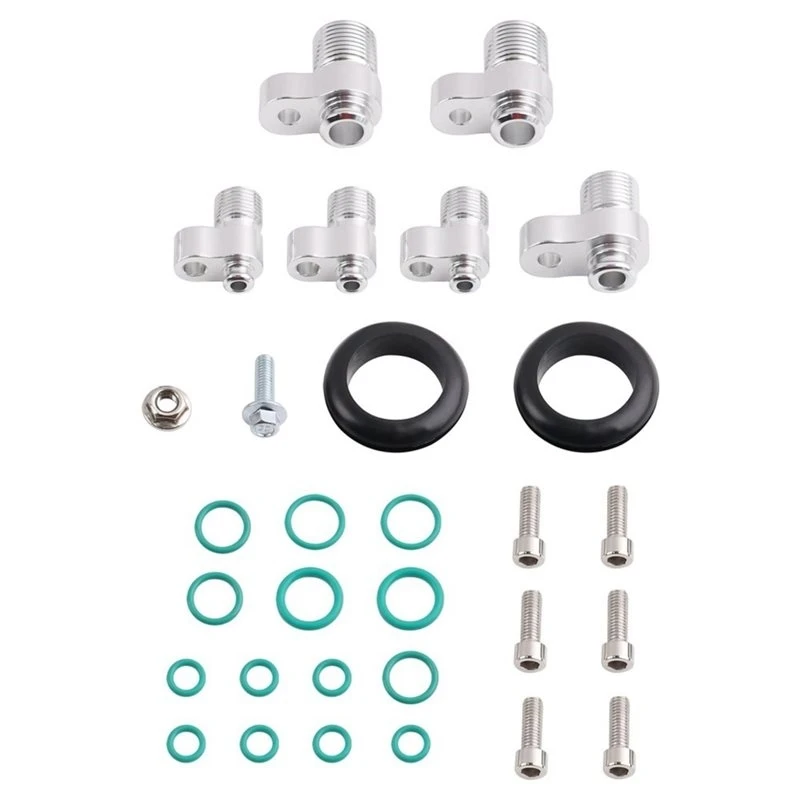 Tuck Kit A/C Air Conditioning Fittings Adapters For K Series For K Swap K20 K24 For Acura/Civic DC2 CRX Si EG EK Custom Line