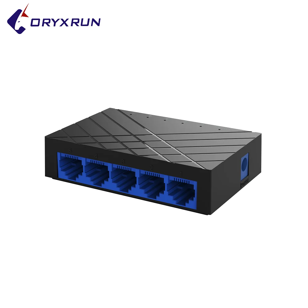 LP-S105G 5-PORT 1000M Gigabit Switch Monitoring Network Cable Splitter Commercial Networking Equipments