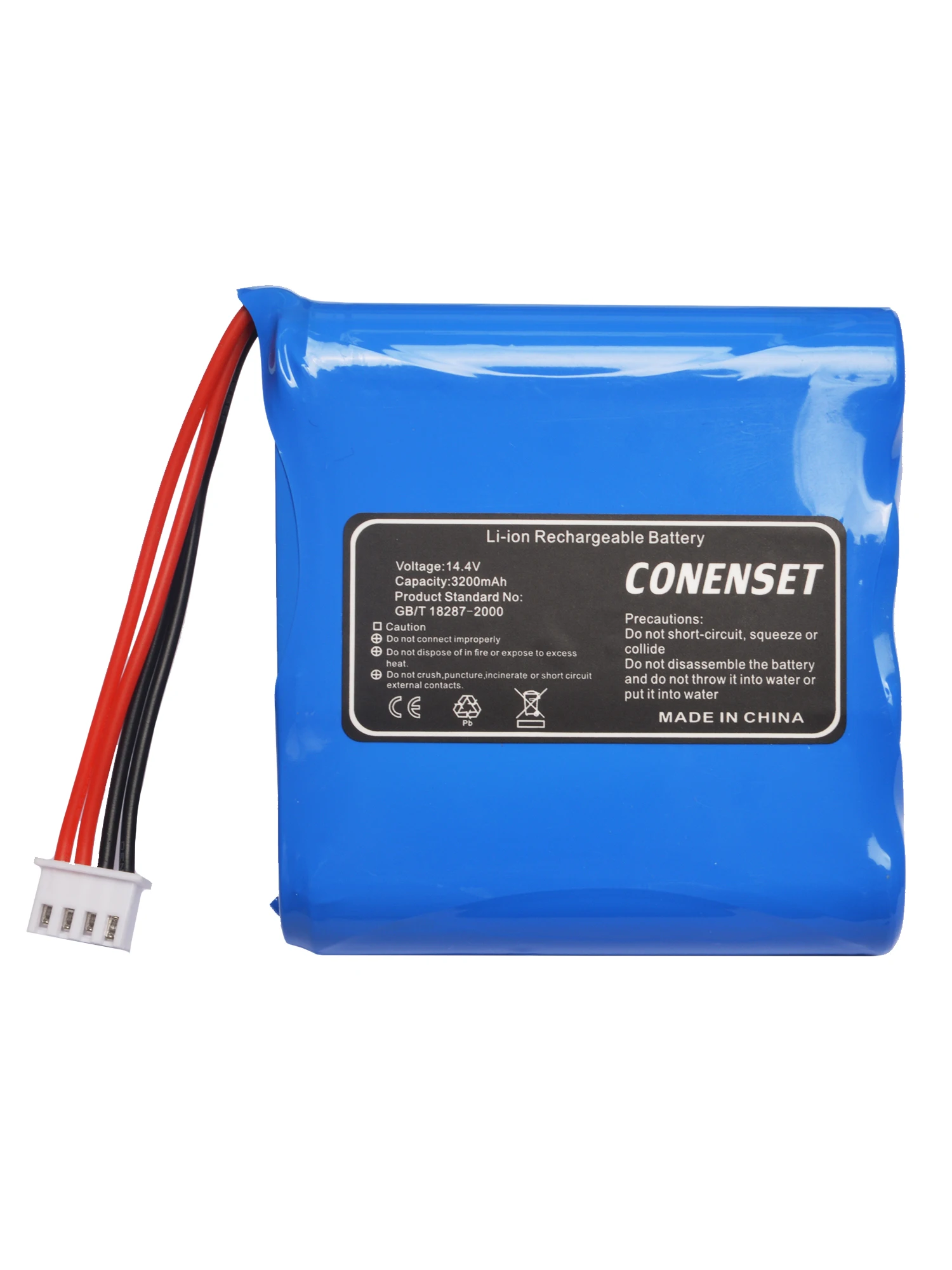 14.8 فولت 3200 مللي أمبير استبدال البطارية لمارشال كيلبورن سمّاعات بلوتوث بطاريات نموذج TF18650-2200-1S4PA #6