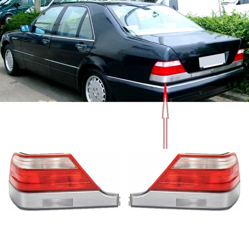 Car Rear Tail Left Outer Light Lamp Replacement Parts Fits For MERCEDES-BENZ S-Class W140 1996-1998 A1408207164