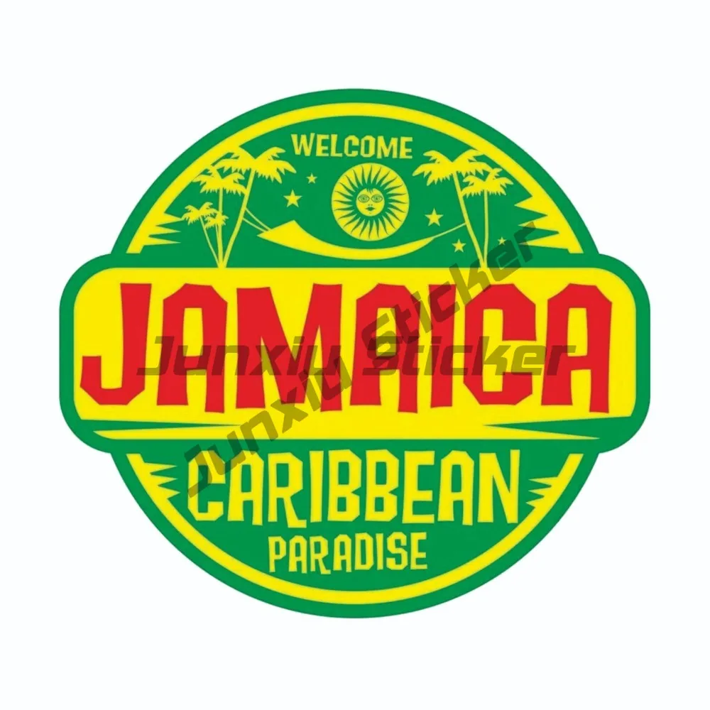 

Jamaica Sticker Decal Bumper Sticker Vinyl Decals Custom Cars Camper Rv Van Decals Accessories Suv Camping Car Out