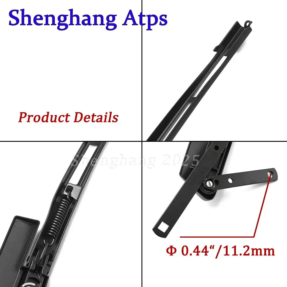Front LH Windshield Wiper Arm Only Fits For Right Hand Drive For Audi Q7 2006 2007 2008 2009 2010-2016 4L2955408B 4L2955407B