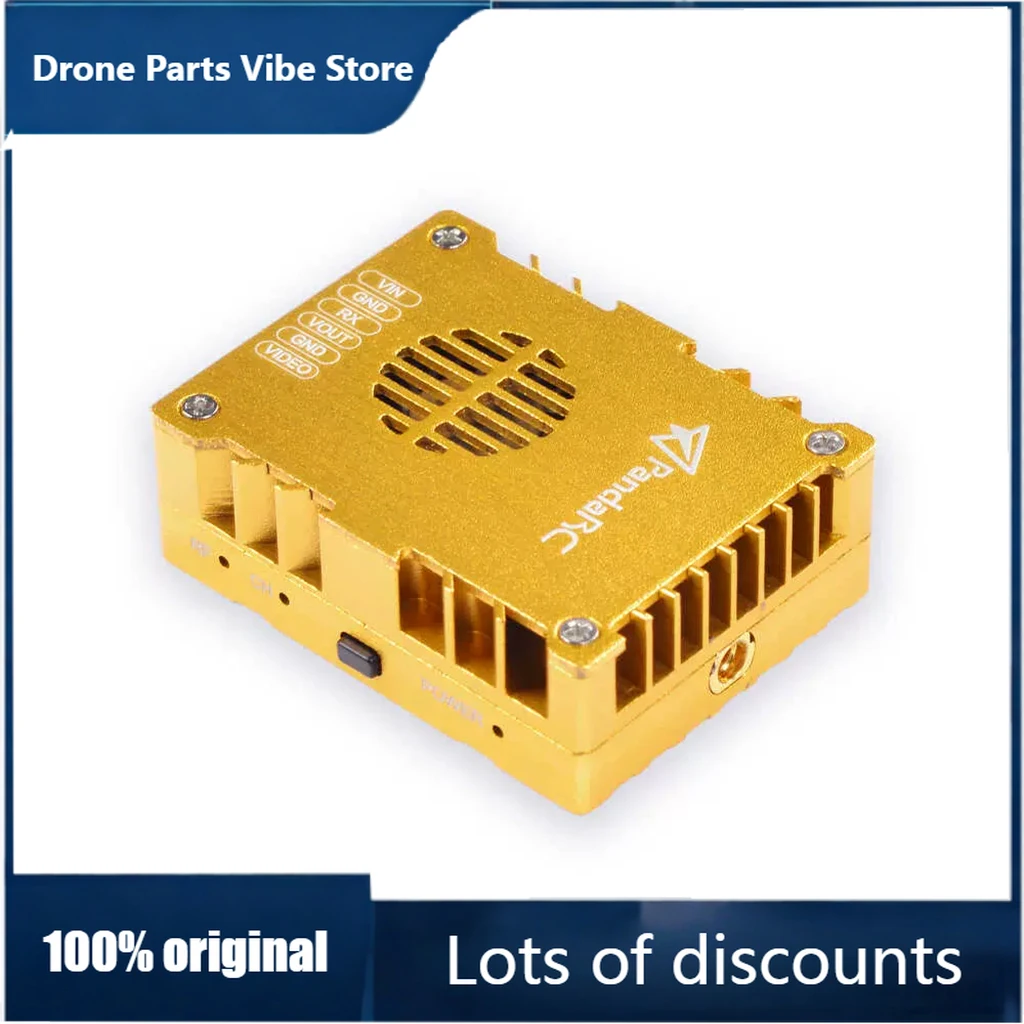 

FyPandaRC VT5804-BAT PRO 2.8W VTX 4.9ГГц 5.8ГГц 6ГГц Регулируемый видеопередатчик высокой мощности с большим радиусом действия для FPV-дронов и гоночных квадрокоптеров