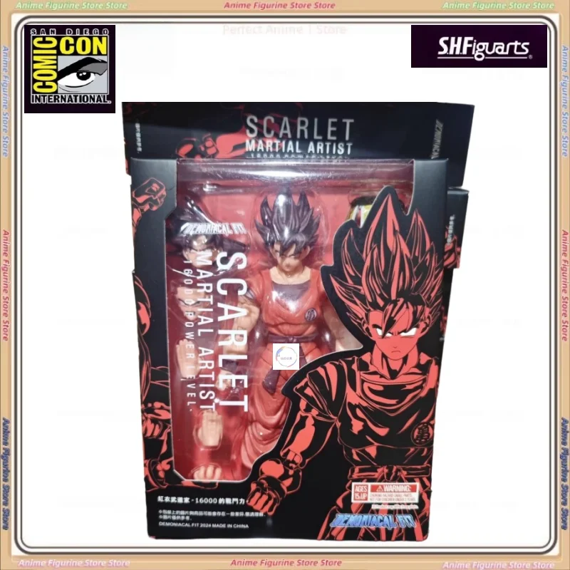 

Spot Magic Deed подвижный красный Budokai 16000 Fighting Power Sun Wukong Dragon Ball 6-дюймовая кукла ручная кукла маятник подарок