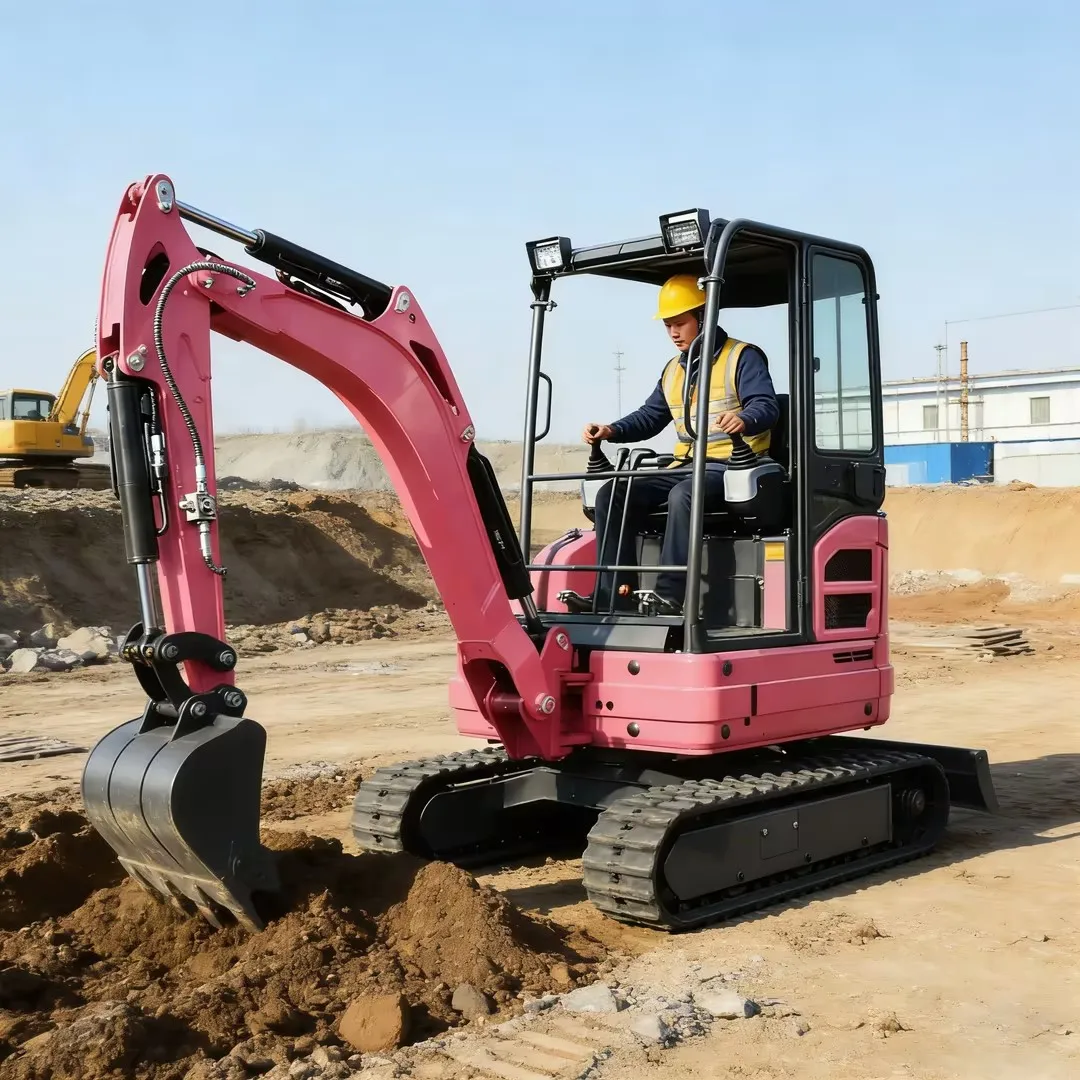 

1800kg mini excavator with 1.8 tons for landscaping, agricultural plowing, municipal construction, EPA CE certification, afforda